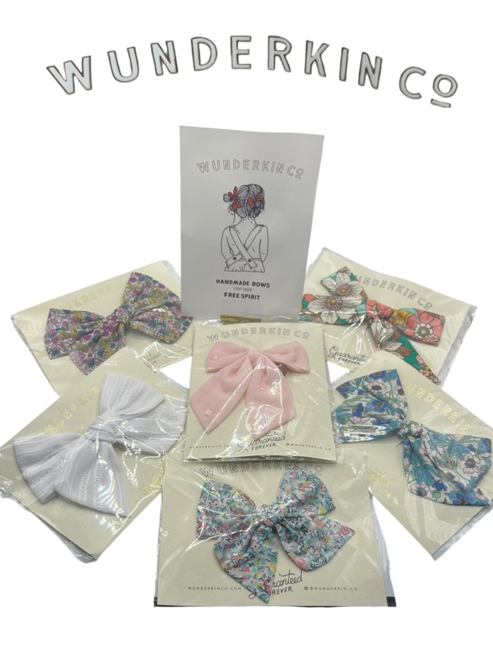 🎀 Wunderkin Oversized Schoolgirl Bow Clip